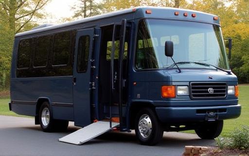 Accessible van for transportation