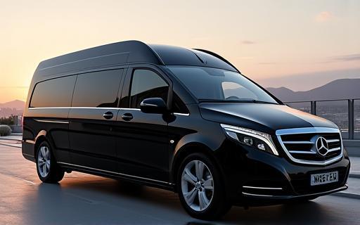 Luxury private charter vehicle