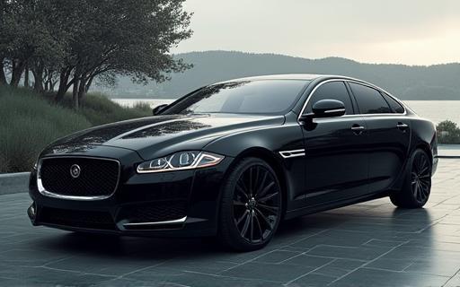 Luxury sedan car
